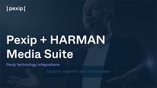 Pexip technology partners HARMAN Media Suite [upl. by Aneehc]