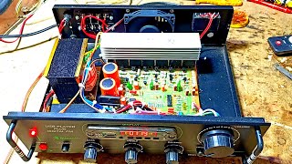 New 21 Amplifier 6 Transistor 5200 1943 original Transistor Ac Amplifier [upl. by Aerdnas]