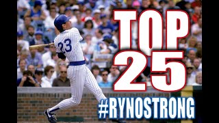 My Top 25 Ryne Sandberg Cards [upl. by Sulokcin377]