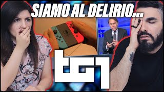 Da non credere Il servizio del TG1 ci SPAVENTA Una LEGGE contro i VIDEOGIOCHI [upl. by Saxon]