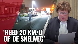 Vrachtwagenchauffeur veroorzaakt dodelijk ongeluk op A10 [upl. by Nyleuqaj]