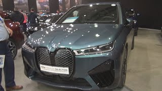 BMW iX xDrive40 Blue Ridge Mountain Car 2021 Exterior and Interior [upl. by Issor208]