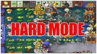 So I Tried Out Hard Mode l Plants VS Zombies [upl. by Grube]