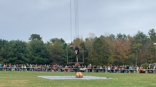 Pumpkin Drop at Damariscotta Pumpkinfest [upl. by Hollis]