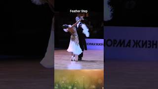 Foxtrot Feather Step Reverse Turn Feather Ending Three Step [upl. by Malanie]