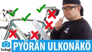 Maantiepyörän ulkonäkö vs Säännöt  Pyöräilyetiketti ✔ [upl. by Anifled]