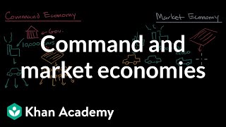 Command and market economies  Basic economics concepts  AP Macroeconomics  Khan Academy [upl. by Htims]