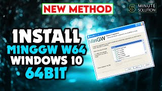 How to install MingW w64 on windows 10 64bit 2024 [upl. by Ondrej195]