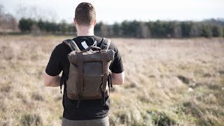 Burly Voyager Roll Top Backpack Overview  GetLoweredcom [upl. by Enra170]