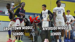 Grovetown Middle school Vs Riverside middle school UH season Opener [upl. by Kremer]