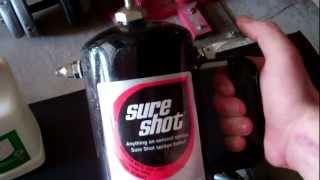 Sure Shot aerosol Spray Can Review [upl. by Volin]