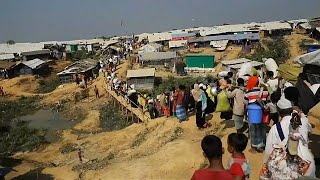 Rohingya raggiunto laccordo per il ritorno dei profughi in Myanmar [upl. by Odlareg]