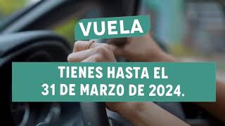 Vuela y haz tu refrendo 2024 ¡Tienes hasta el 31 de marzo [upl. by Htrap330]