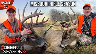 Three Bucks Down In Missouri Rifle Camp The Hunt For Hank  Deer Season 23 [upl. by Anele49]