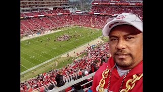 My First Niners Game at Levis Stadium [upl. by Anoek]