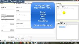 OSIsoft Create a new PI ML Tour PI Manual Logger 2012 [upl. by Fulvia]