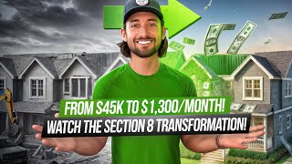 45000 Section 8 Makeover How to Earn 1300 Monthly With Smart Renovations Value Add Investing [upl. by Onra213]