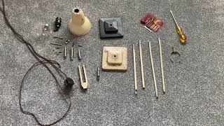 Restoring an Anglepoise lamp Part 2 of 7 [upl. by Nalor]