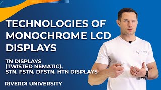 Technologies of monochrome LCD displays  TN displays Twisted Nematic STN  FSTN DFSTN HTN [upl. by Peter]