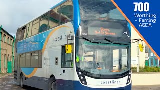 Riding The 700 Coastliner Asda Ferring [upl. by Riedel251]