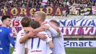 HAJDUK vs SLAVEN BELUPO 40 22 kolo SuperSport HNL 2324 [upl. by Liris]