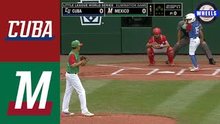 Cuba vs Mexico MUST WATCH AMAZING ELIMINATION GAME  2024 LLWS Highlights [upl. by Luckett]