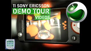 11 Sony Ericsson Demo Tour Videos from the 00s [upl. by Svetlana]