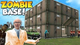 HOW TO SURVIVE ZOMBIE APOCALYPSE  Garrys Mod Gameplay  Gmod Zombie Base Building Roleplay [upl. by Ecerahc]