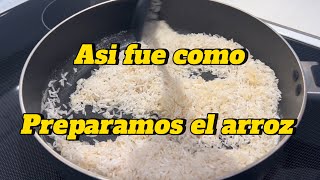 Receta completa de cómo preparar arroz rojo mexicano👍🏻 [upl. by Schaffel486]