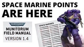 Space Marine Points Changes OFFICIALLY HERE  Field Manual App Update and FAQ Roll Out Begins [upl. by Aydidey549]