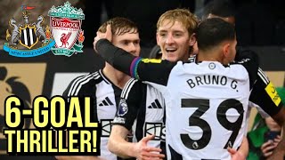 Newcastle PROVE They CAN COMPETE this Season Newcastle 33 Liverpool [upl. by Eltsirhc]