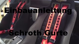 Schroth Gurte einbauen  Audi A3 8P [upl. by Ahsiemac622]