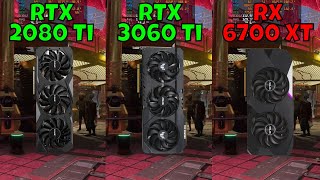 RTX 3060 Ti vs RTX 2080 Ti vs RX 6700 XT Benchmark in 9 Games at 1440p 2024 [upl. by Orgel272]