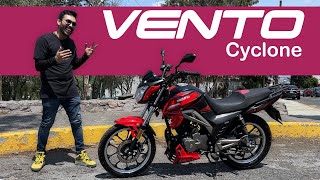 Vento Cyclone 210 2024  De trabajo y con estilo 😎🏍️ [upl. by Mila]