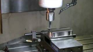 High Efficiency Machining on Milltronics VM20IL CNC Machine [upl. by Spiegel]