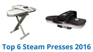 6 Best Steam Presses 2016 [upl. by Ennairak]