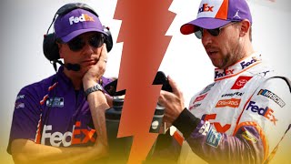 Denny Hamlin quotShockedquot By Sudden Crew Chief Split  Bootie Barker Opens Up About 23XI Change [upl. by Shaylynn]