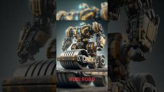 TRANSFORMERS ROBOT ROAD ROLLER TRUCK construction transformers optimusprime bulldozer excavator [upl. by Nirel38]