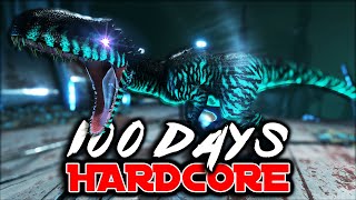 Spending 100 Days On A Modded NIGHTMARE Chasm on ARK [upl. by Anigar201]