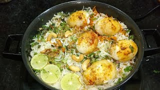 Quick ampEasy Biryani for guests  Anda Dum Biryani Egg Biryani [upl. by Hime]