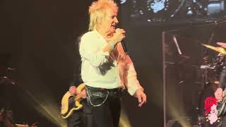 Downtown Train  Rod Stewart 2102024  Hard Rock Indiana near Chicago live Concert [upl. by Subir]