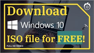 Download Windows 10 ISO file for FREE [upl. by Bebe247]