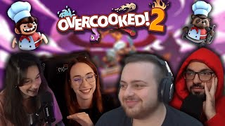 DONNE CHE LITIGANO IN CUCINA Overcooked 2 w billybella michelleputtini Mollu [upl. by Masha421]