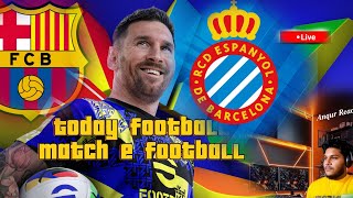 Barcelona vs Espanyol live Football Match  2024 [upl. by Gemperle]