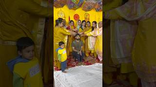 Haldi Ceremony ytshort trending viralshorts haldi haldiceremony wedding shorts [upl. by Eniala]