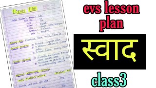 evs Lesson Plan for JbtDeled sangya  Class3  Lesson Plan 10  An aspirant [upl. by Aniraz]