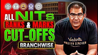 All NITs Cut Offs  Branch Wise Cutoffs🎯  Vinay Shur Sir [upl. by Noreht]