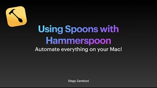 Learning Hammerspoon Getting started with Spoons [upl. by Esinert484]