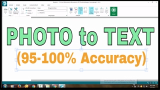 Convert PhotoImage to Text Best Accurate OCR Software Readiris [upl. by Lilac445]