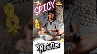 SPICY NOODLES CHALLENGE 🍜 🌶 noodles mukbang [upl. by Ecaidnac225]